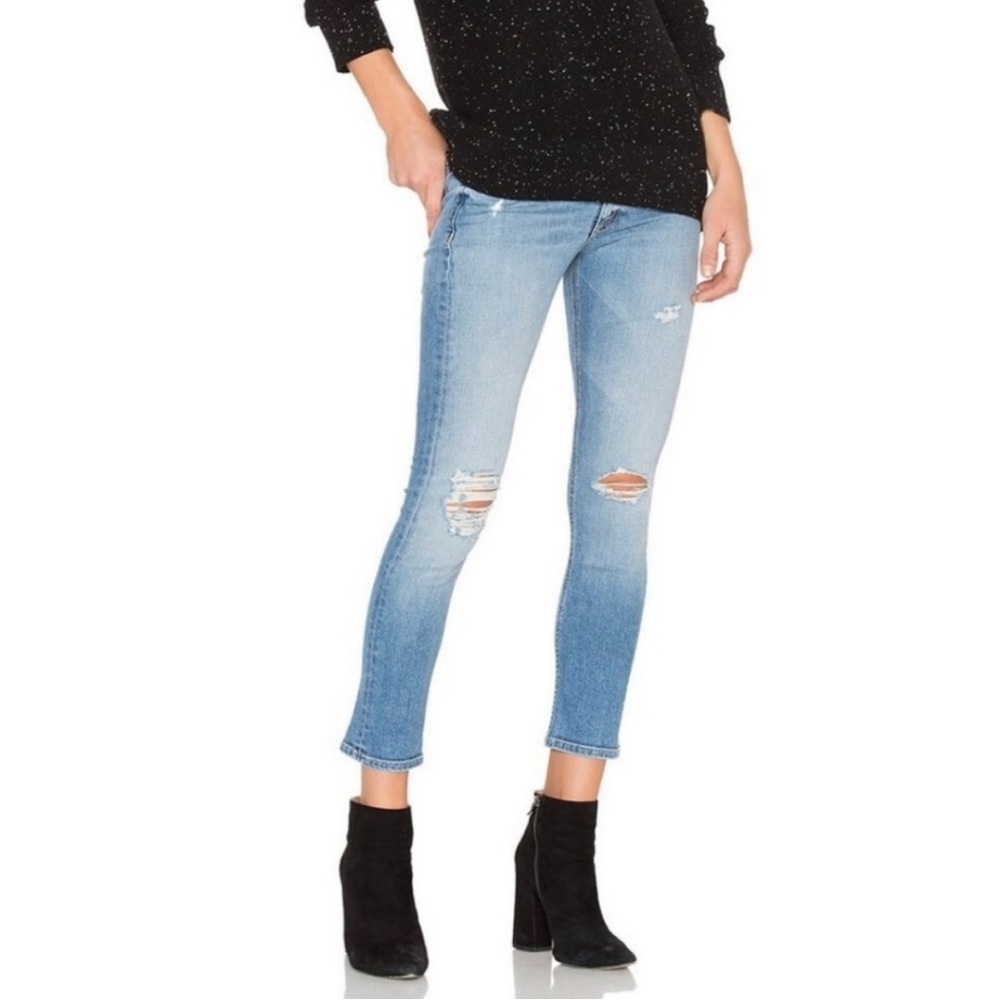 Rag & Bone Capri Distressed Jeans 27